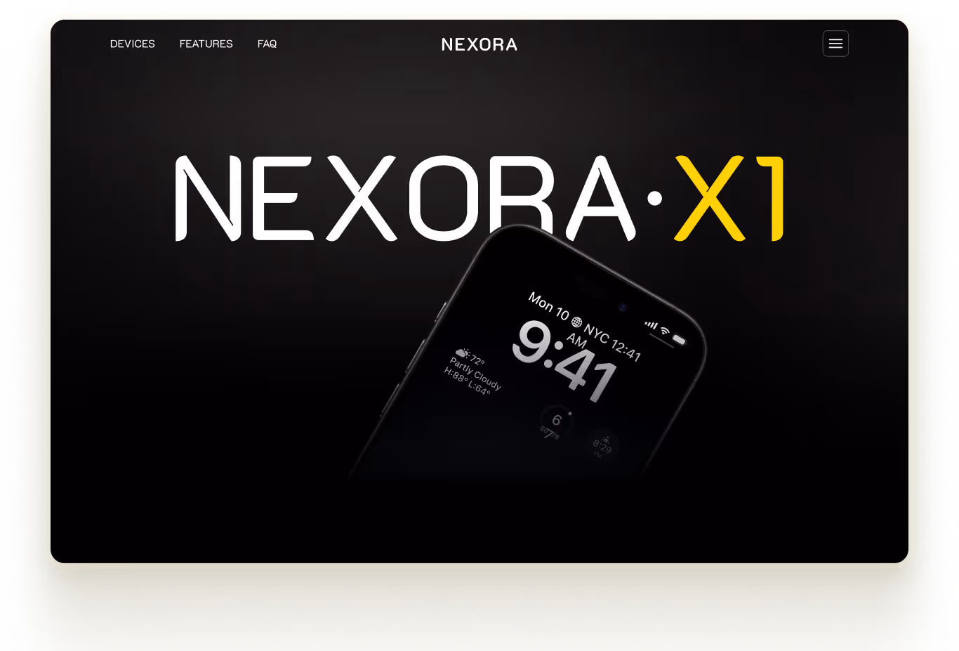 Nexora homepage showcasing a sleek, modern interface with dynamic project management features Nexora homepage showcasing a sleek, modern interface with dynamic project management features